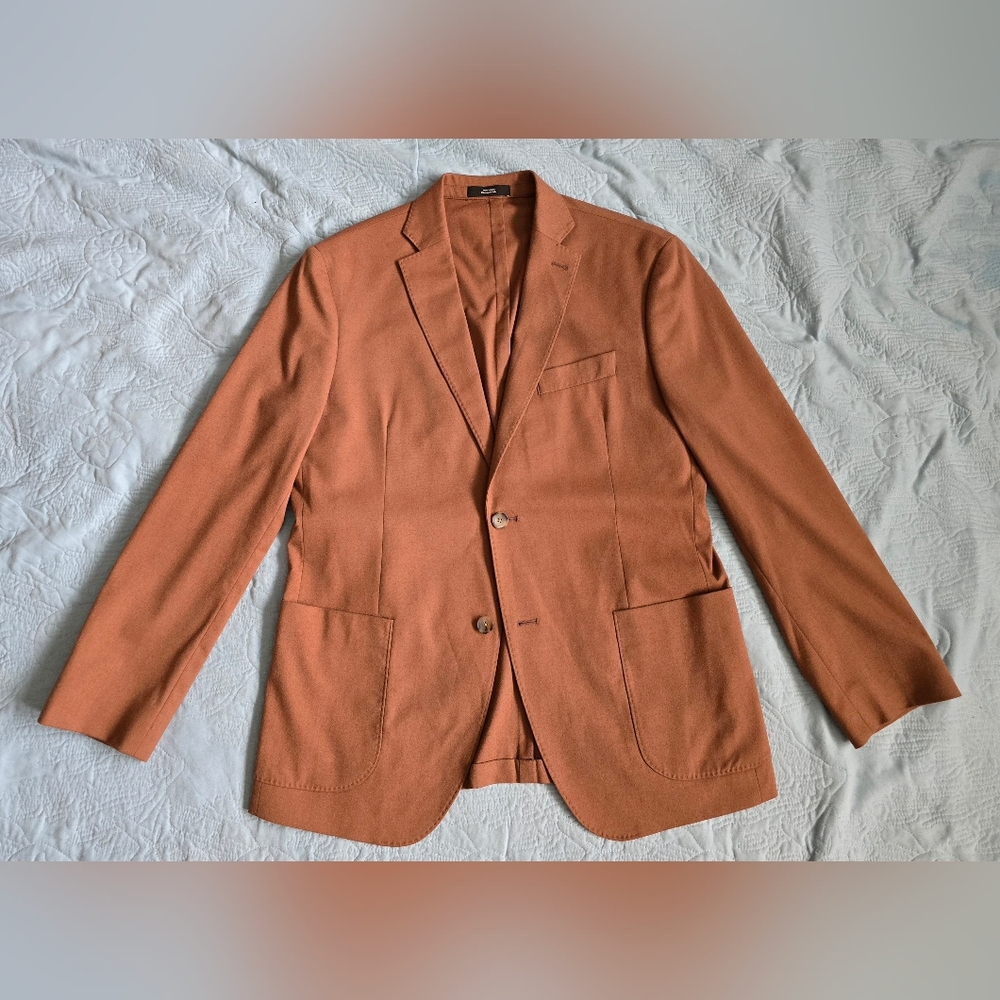 Nordstrom Men's Trim-Fit  Suit - Jacket 42R Pants 34-33 NWOT